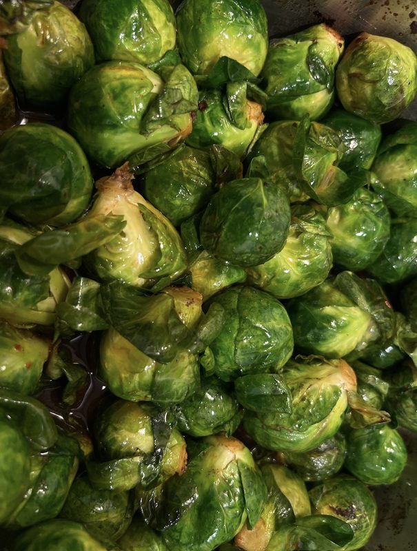 Roasted brussels sprouts